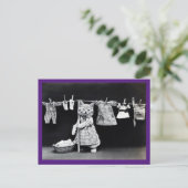 Viktorianische Katze, Vintag, Katze Art Postkarte (Stehend Vorderseite)