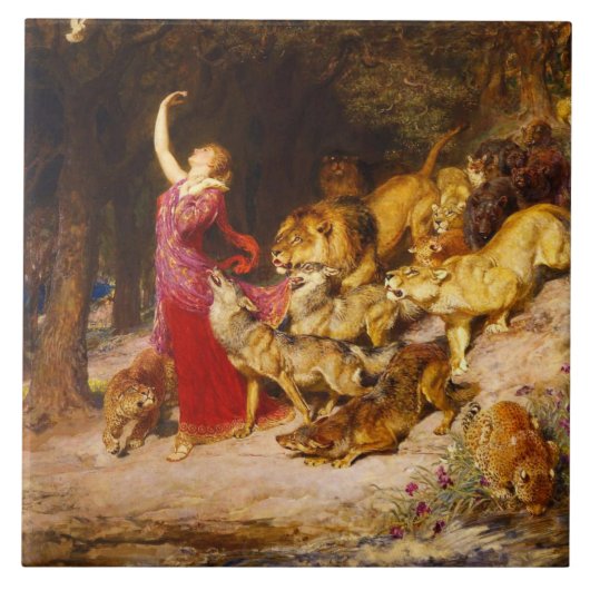 Viktorianische Keramik Fliese (Vorderseite)