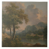 Viktorianische Keramik Fliese (Vorderseite)