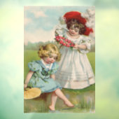 Viktorianische Kinder Fensteraufkleber (Blatt 3)