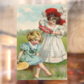 Viktorianische Kinder Fensteraufkleber (Blatt 2)