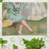 Viktorianische Kinder Geschirrtuch (Gefaltet)