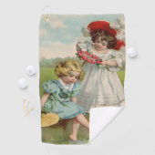 Viktorianische Kinder Golfhandtuch (Insitu)