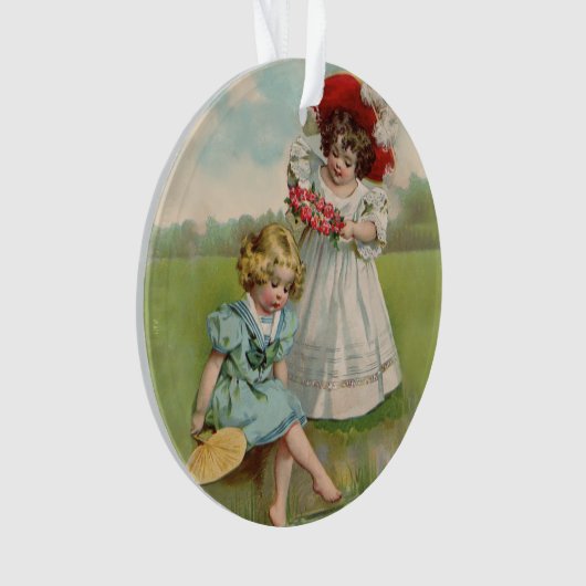 Viktorianische Kinder Ornament (Vorderseite)