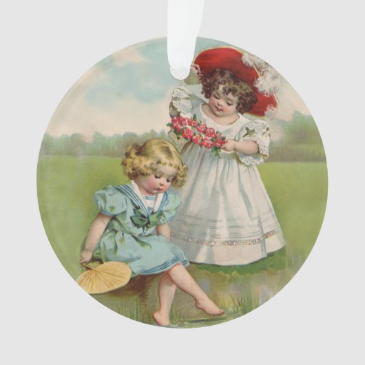 Viktorianische Kinder Ornament (Vorderseite)