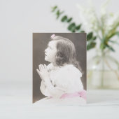 Viktorianische Kinder Postkarte (Stehend Vorderseite)