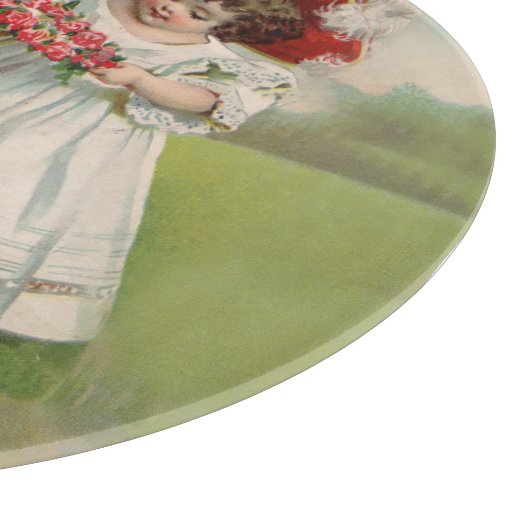 Viktorianische Kinder Schneidebrett (Ecke)