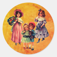 Viktorianische Kinder Vintage Kunst