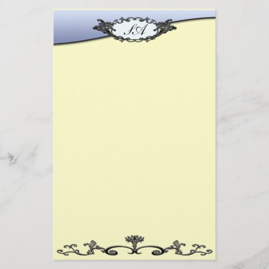 Viktorianische Kleider Briefpapier (Vorderseite)