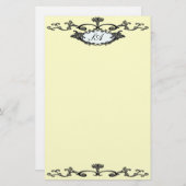 Viktorianische Kleider Briefpapier (Vorne/Hinten)