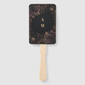 Viktorianische Königliche Gotische Hochzeit Fächer (Vorderseite)