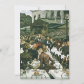 Viktorianische Kunst von Tissot, Brautparty von Lu Einladung (Vorderseite)