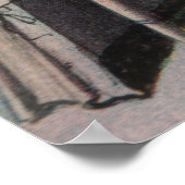 Viktorianische Künstlerin Poster (Ecke)