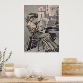 Viktorianische Künstlerin Poster (Küche)