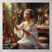 Viktorianische Künstlerin Poster (Vorne)