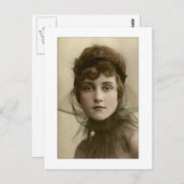 viktorianische Ladentheke Postkarte (Vorne/Hinten)