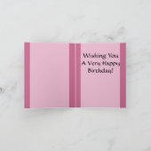 Viktorianische Lady Black Silhouette Extravagant H Karte (Innenseite)