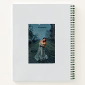 Viktorianische Lady Candle Light PositiveQuote Jou Notizblock (Rückseite)