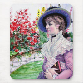 Viktorianische Lady Design Mouse Pad Mousepad
