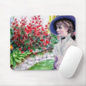 Viktorianische Lady Design Mouse Pad Mousepad (Mit Mouse)