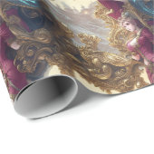 Viktorianische Lady Geschenkpapier (Rolleneckpunkt)