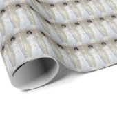 Viktorianische Lady in White Gustave Klimt Geschenkpapier (Rolleneckpunkt)