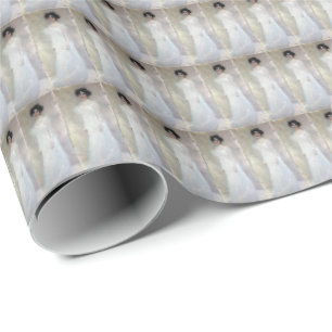 Viktorianische Lady in White Gustave Klimt Geschenkpapier