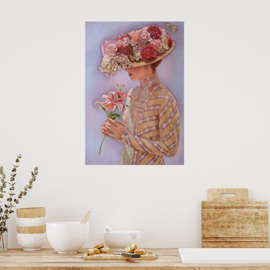 Viktorianische Lady Jessica Poster (Küche)