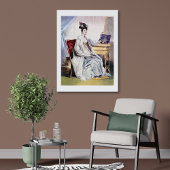 Viktorianische Lady mit Schmuckkasten - Elegant Vi Poster