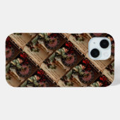 Viktorianische Lady New Year Case-Mate iPhone Hülle (Rückseite (Horizontal))