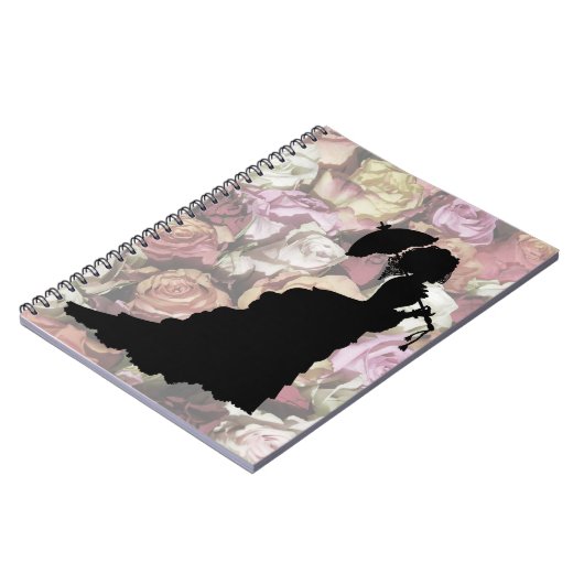 Viktorianische Lady Notizblock (Linke Seite)