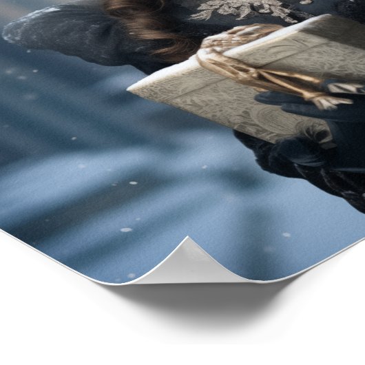 Viktorianische Lady Poster (Ecke)