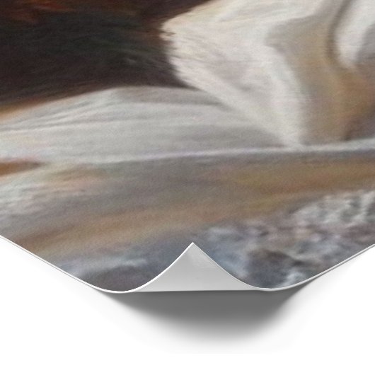 Viktorianische Lady Poster (Ecke)