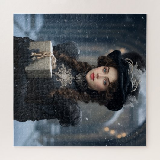 Viktorianische Lady Puzzle (Horizontal)