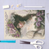 Viktorianische Lady Seidenpapier (Handwerk)