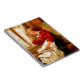 Viktorianische Lady Spiry Notebook Notizblock (Rechte Seite)