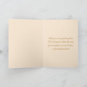 Viktorianische Lady Vintage Blume Muttertag Karte (Innenseite)