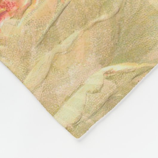 Viktorianische Lady Woman Fun Carriage Fleecedecke (Ecke)