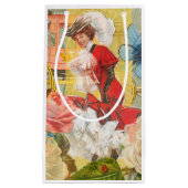 Viktorianische Lady Woman Fun Carriage Kleine Geschenktüte (Vorderseite)