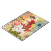 Viktorianische Lady Woman Fun Carriage Notizblock (Linke Seite)