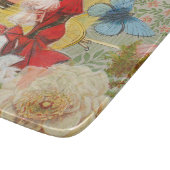 Viktorianische Lady Woman Fun Carriage Schneidebrett (Ecke)