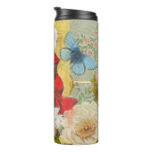 Viktorianische Lady Woman Fun Carriage Thermosbecher (Nach rechts gedreht)