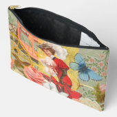 Viktorianische Lady Woman Fun Carriage Zubehörtasche (Offen)