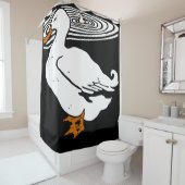 Viktorianische Landtiere Duschvorhang (Beispiel)