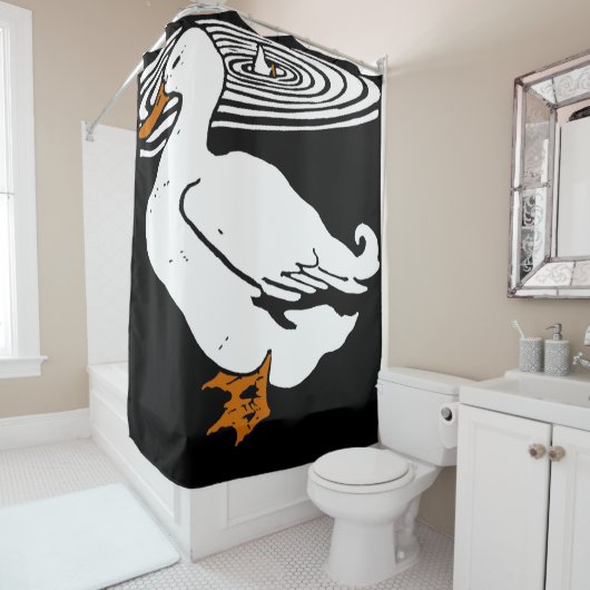 Viktorianische Landtiere Duschvorhang (Beispiel)