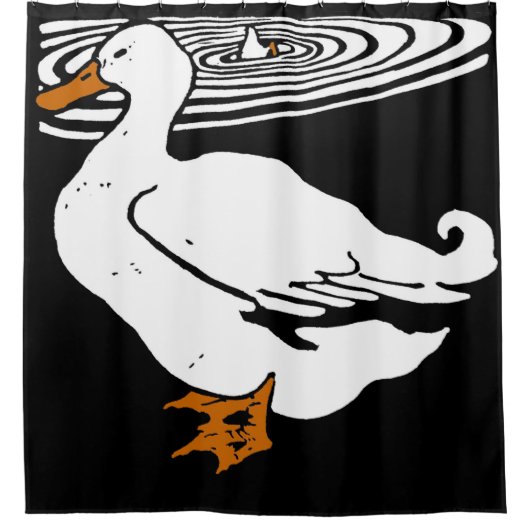 Viktorianische Landtiere Duschvorhang (Vorderseite)