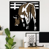 Viktorianische Landtiere Poster (Heimbüro)