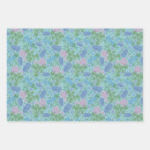 Viktorianische Libellen Gärten Weichzeichner Farbe Geschenkpapier Set (Vorderseite 2)