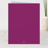 Viktorianische Liebe Gedanken Träume Butterfly Bir Dankeskarte (Rückseite)