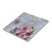 Viktorianische Liebe Gedanken Träume Butterfly Bir Fliese (Seite)